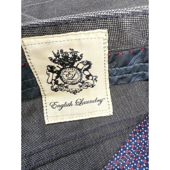 English Laundry Mens Straight Leg Chino Pants Size 34 Gray Everyday Stretch - Picture 3 of 10
